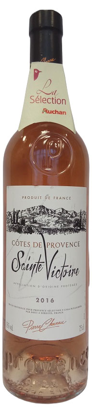 Вино Famille Quiot AOC Cotes de Provence Les Duclaux Sainte Victoire розовое сухое Франция, 0,75 л