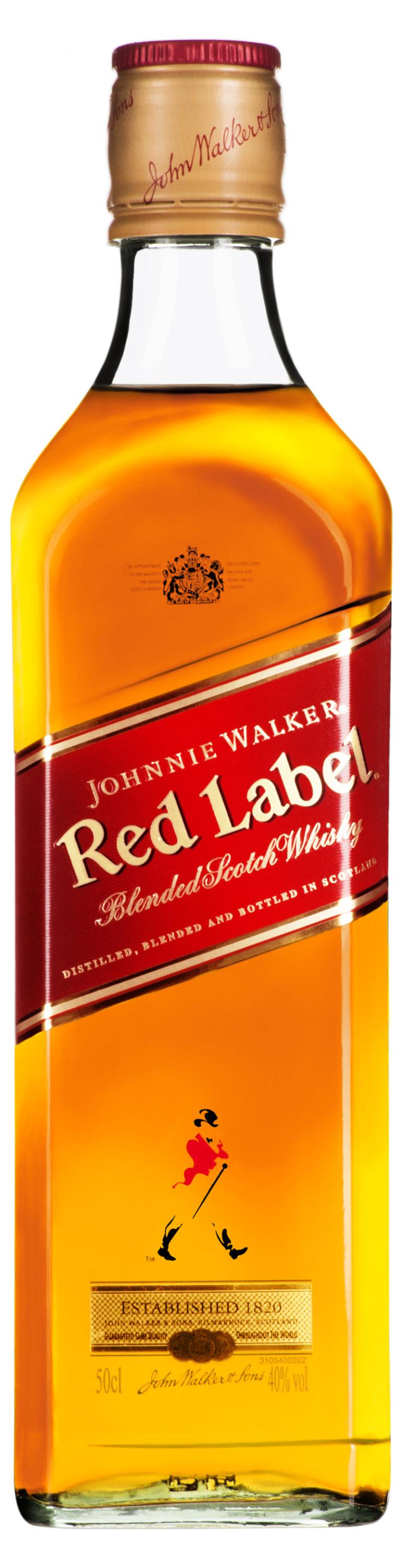 Виски Johnnie Walker Red Label Шотландия, 0,5 л