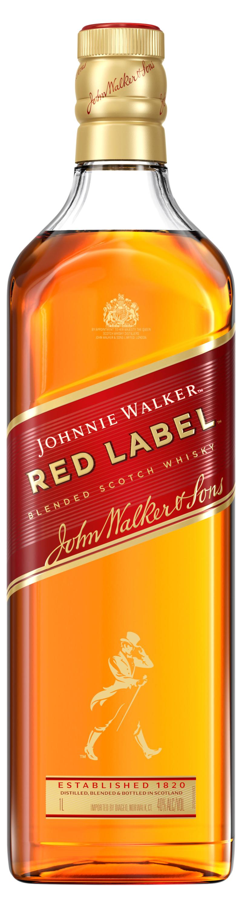 Johnnie Walker | Виски Johnnie Walker Red Label Шотландия, 1 л