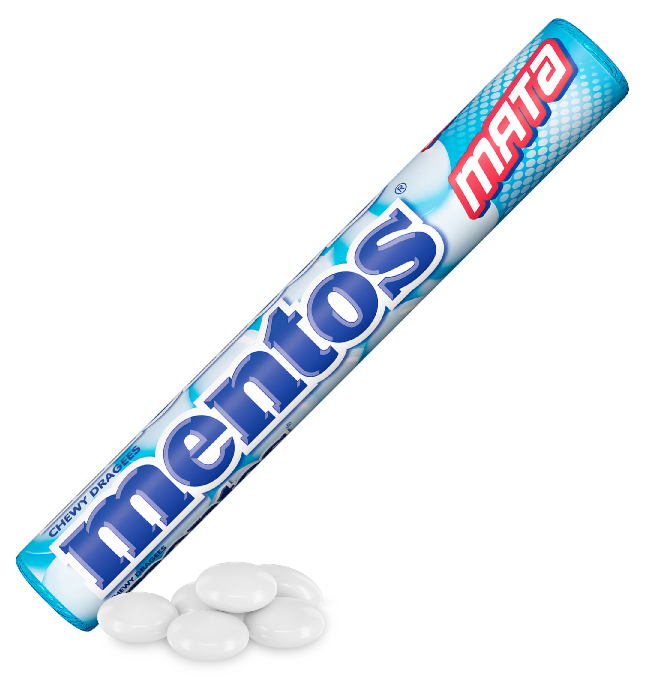 Драже жевательные Mentos Мята, 37,5 г