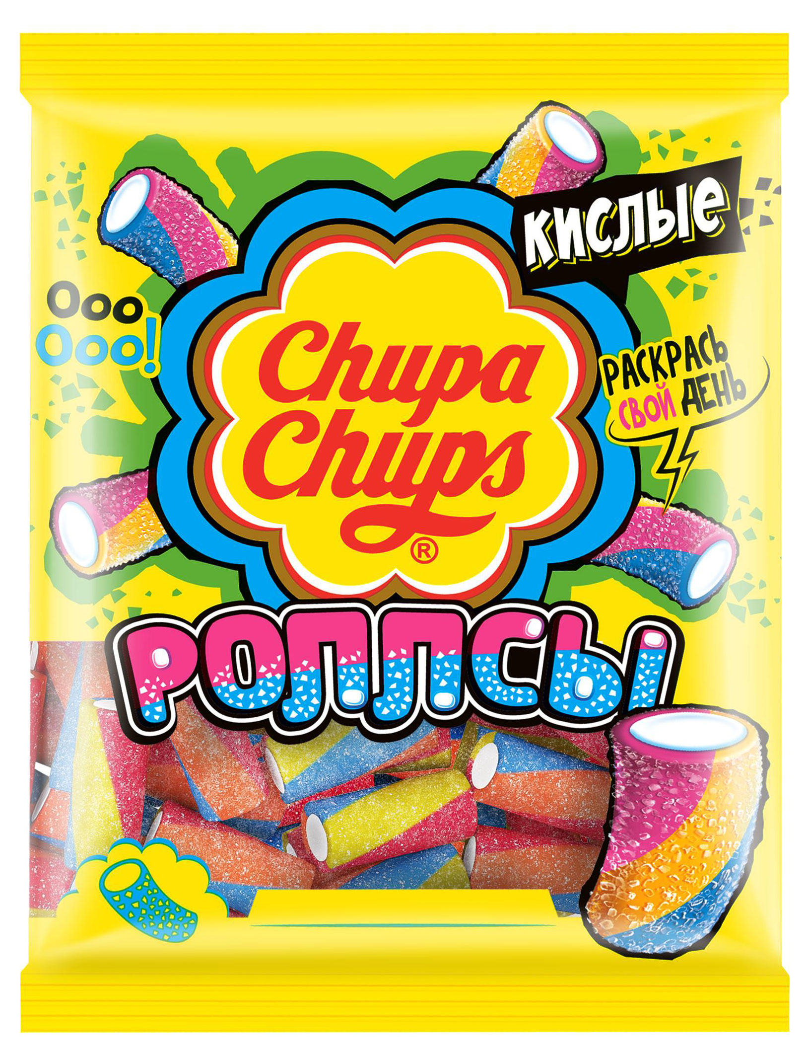 Chupa Chups | Мармелад жевательный Chupa Chups Роллсы, 70 г