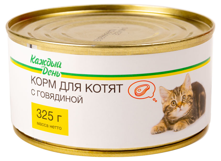 Корм для котят «Каждый день» консервированный, 325 г