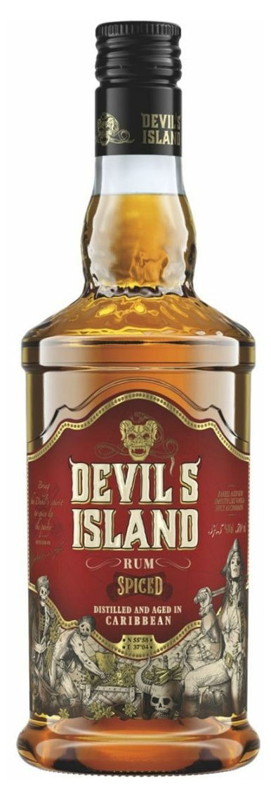 Ром Devil's Island Spiced Россия, 0,7 л