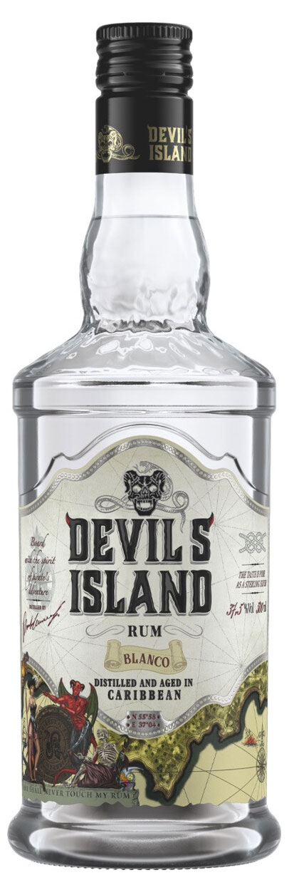 Ром Devil's Island Blanco Россия, 0,7 л