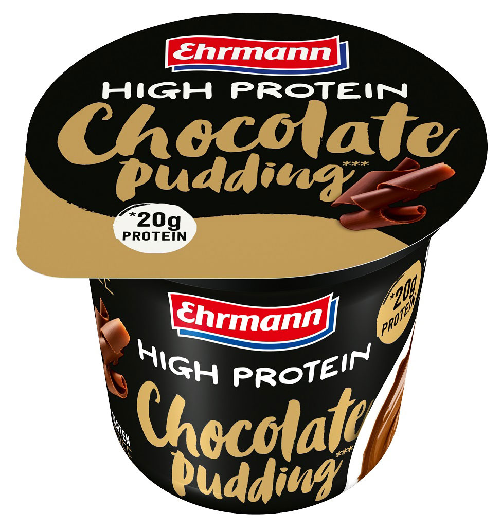 Пудинг Ehrmann High Protein со вкусом шоколада 1,5% БЗМЖ, 200 г