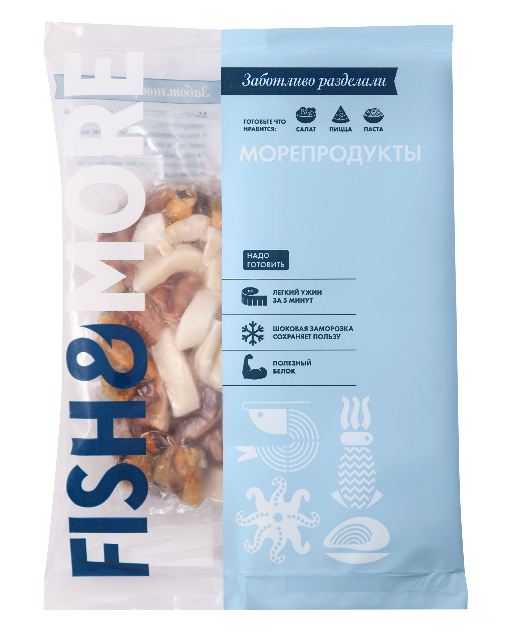 Fish&More | Морской коктейль Fish&More, 500 г