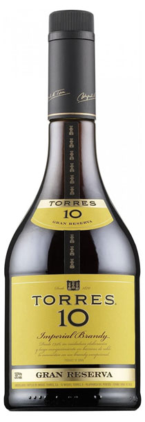 Бренди Torres 10 Gran Reserva Испания, 0,5 л