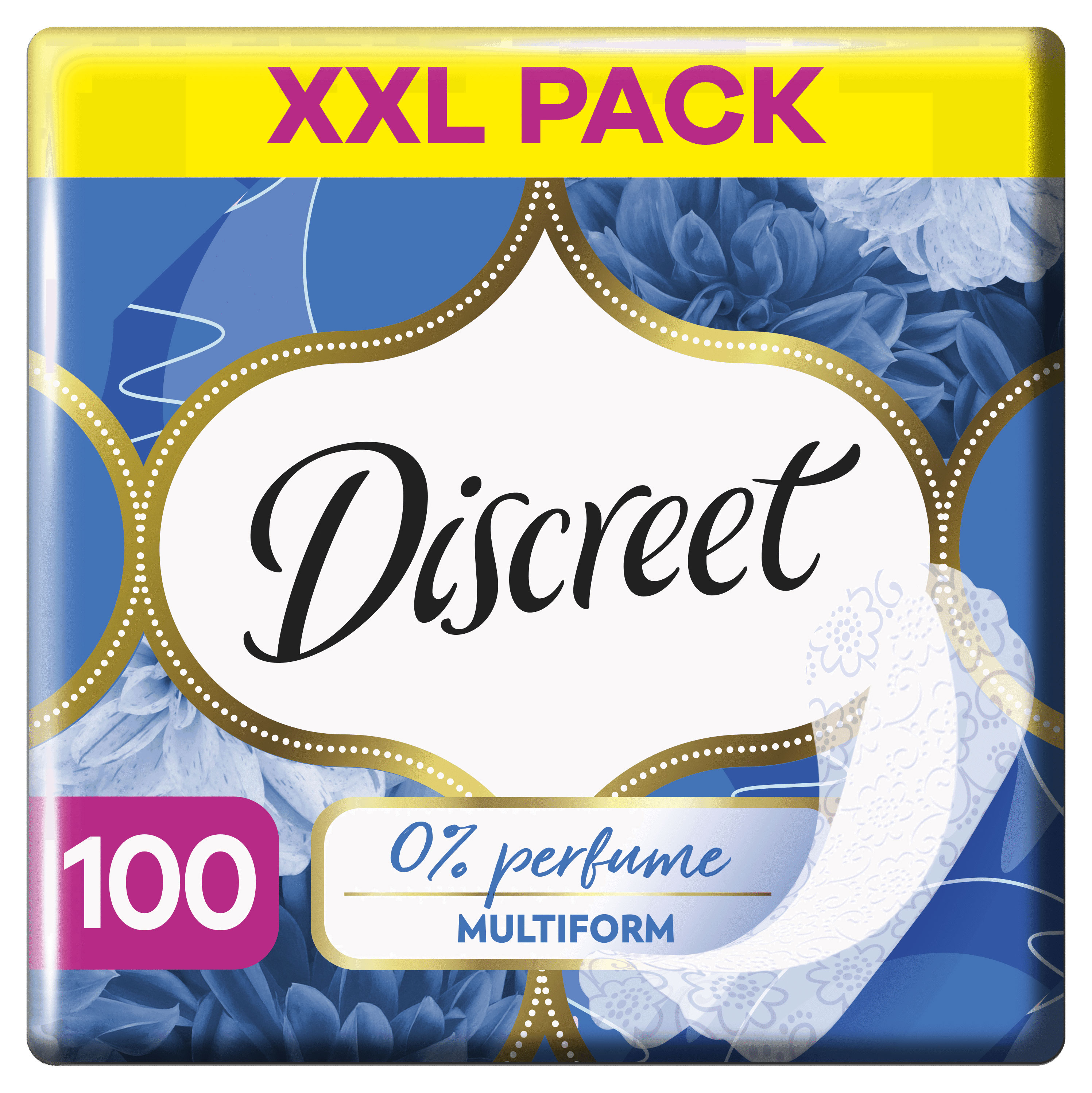 Discreet | Прокладки ежедневные Discreet Multiform Air, 100 шт