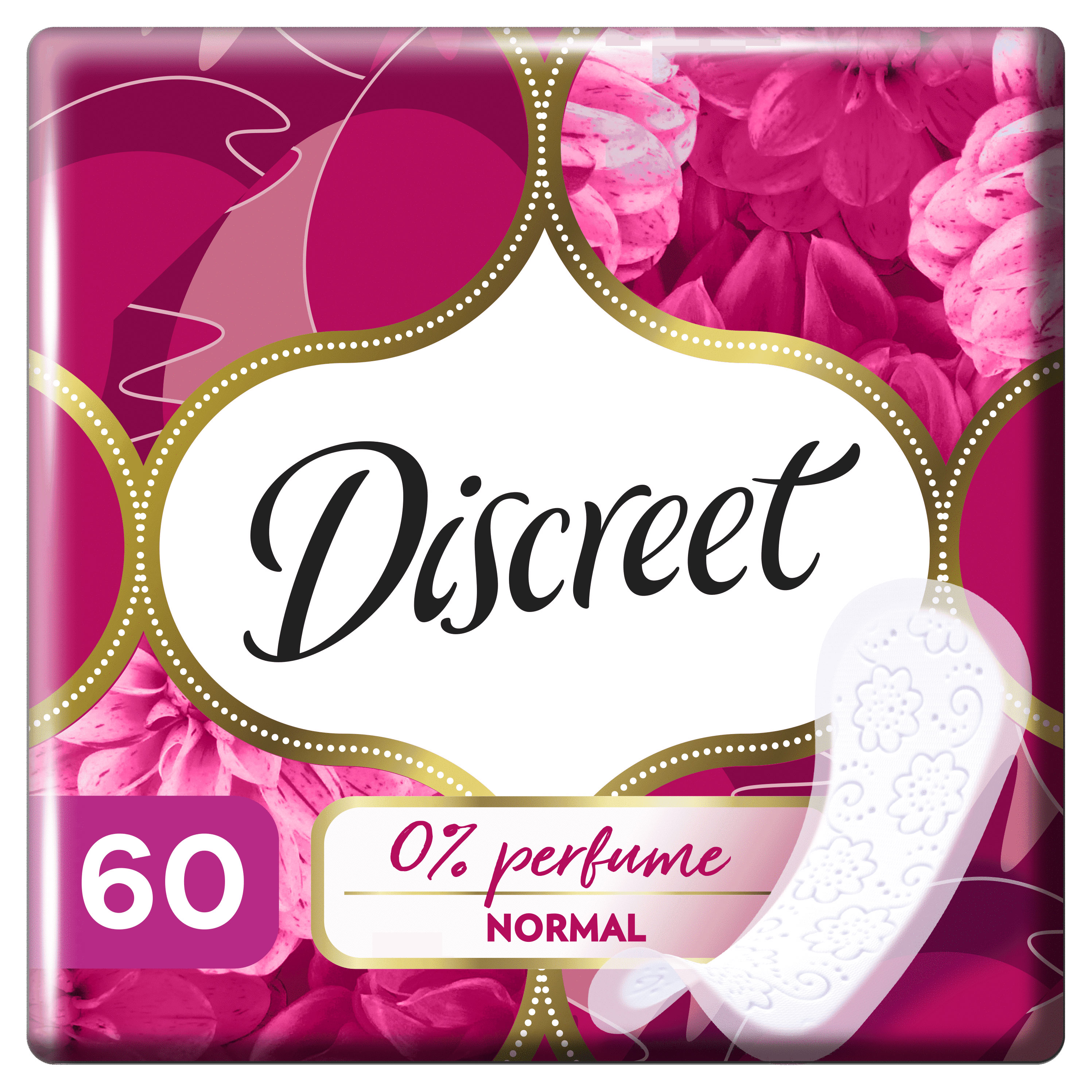 Discreet | Прокладки ежедневные Discreet Normal, 60 шт