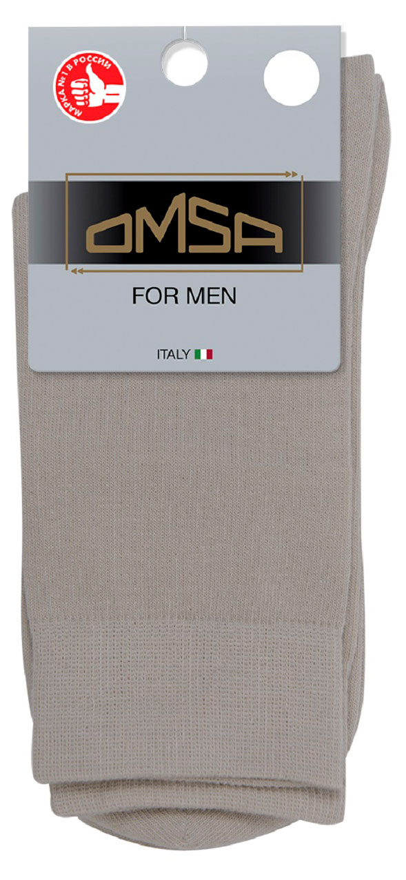 Носки мужские OMSA for MEN 401 Grigio Chiaro, размер 39-41