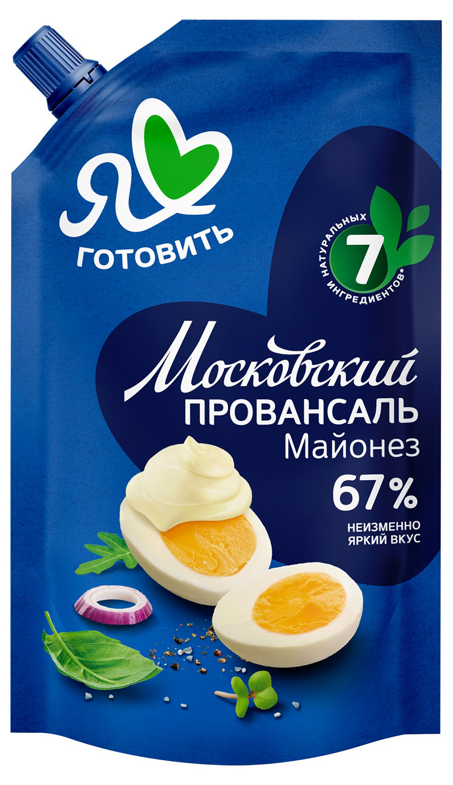 Майонез «Я люблю готовить» Московский провансаль 67%, 390 г