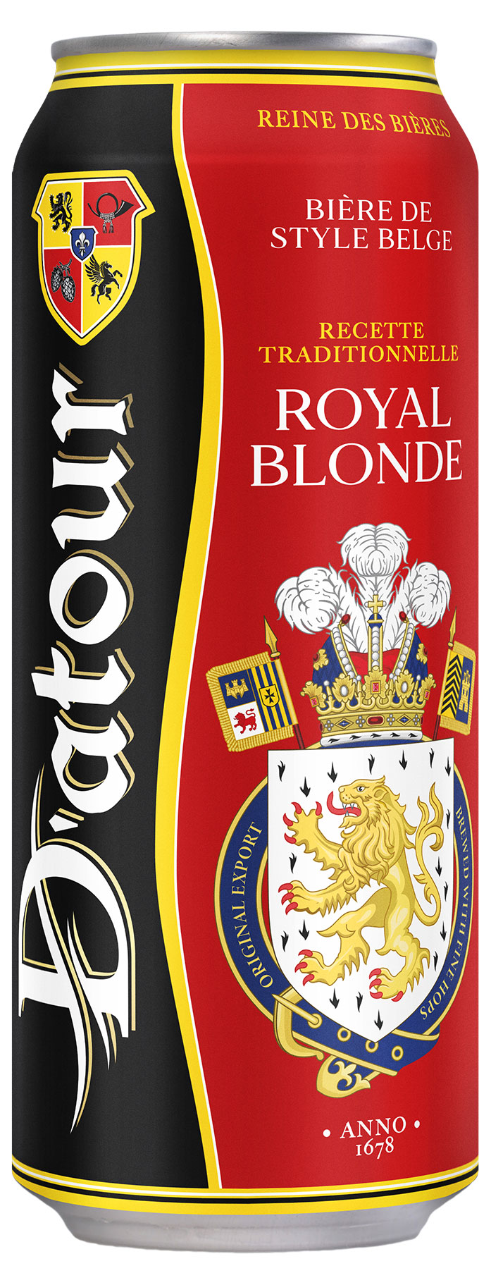 Пиво D’atour Royal blonde светлое 6,2%, 0,5 л