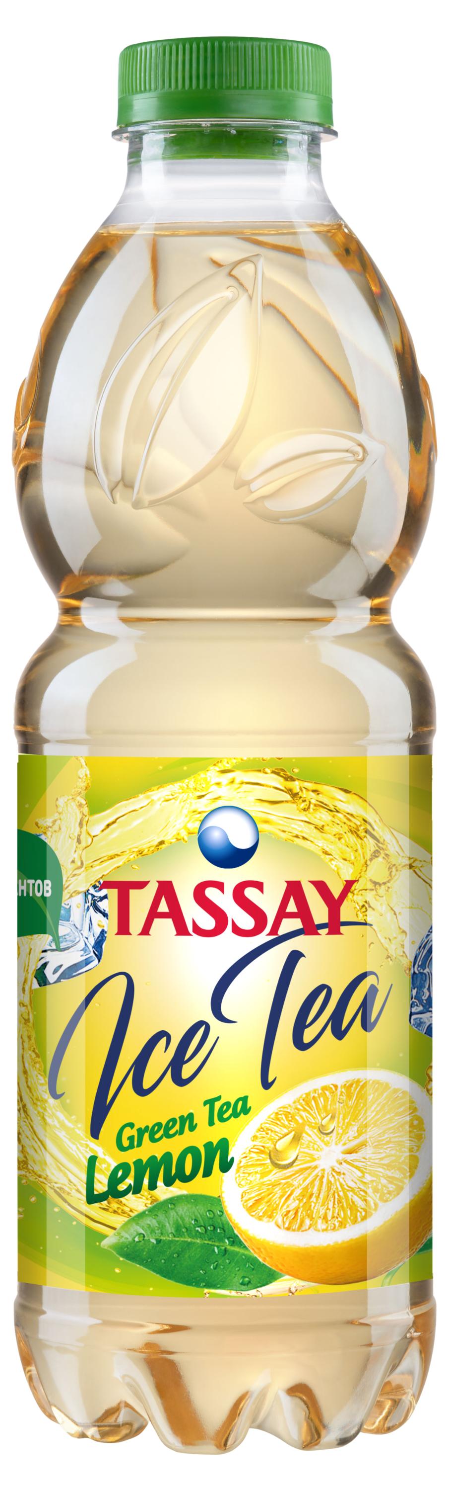 Чай зеленый TASSAY с лимоном, 1 л