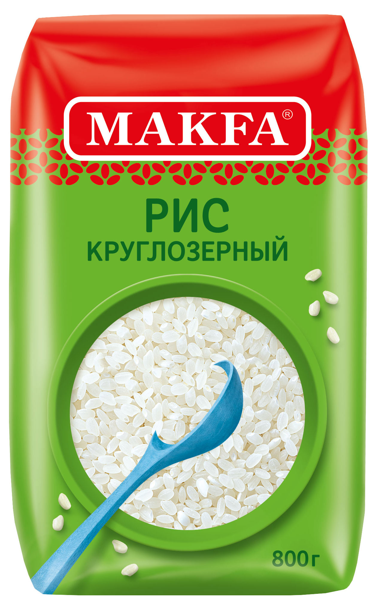 Рис Makfa круглозерный, 800 г