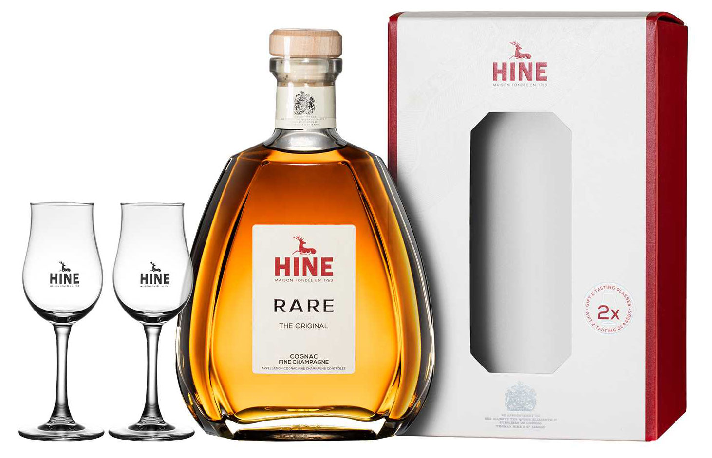 Коньяк Hine Rare VSOP Франция, 0,7 л + 2 бокала