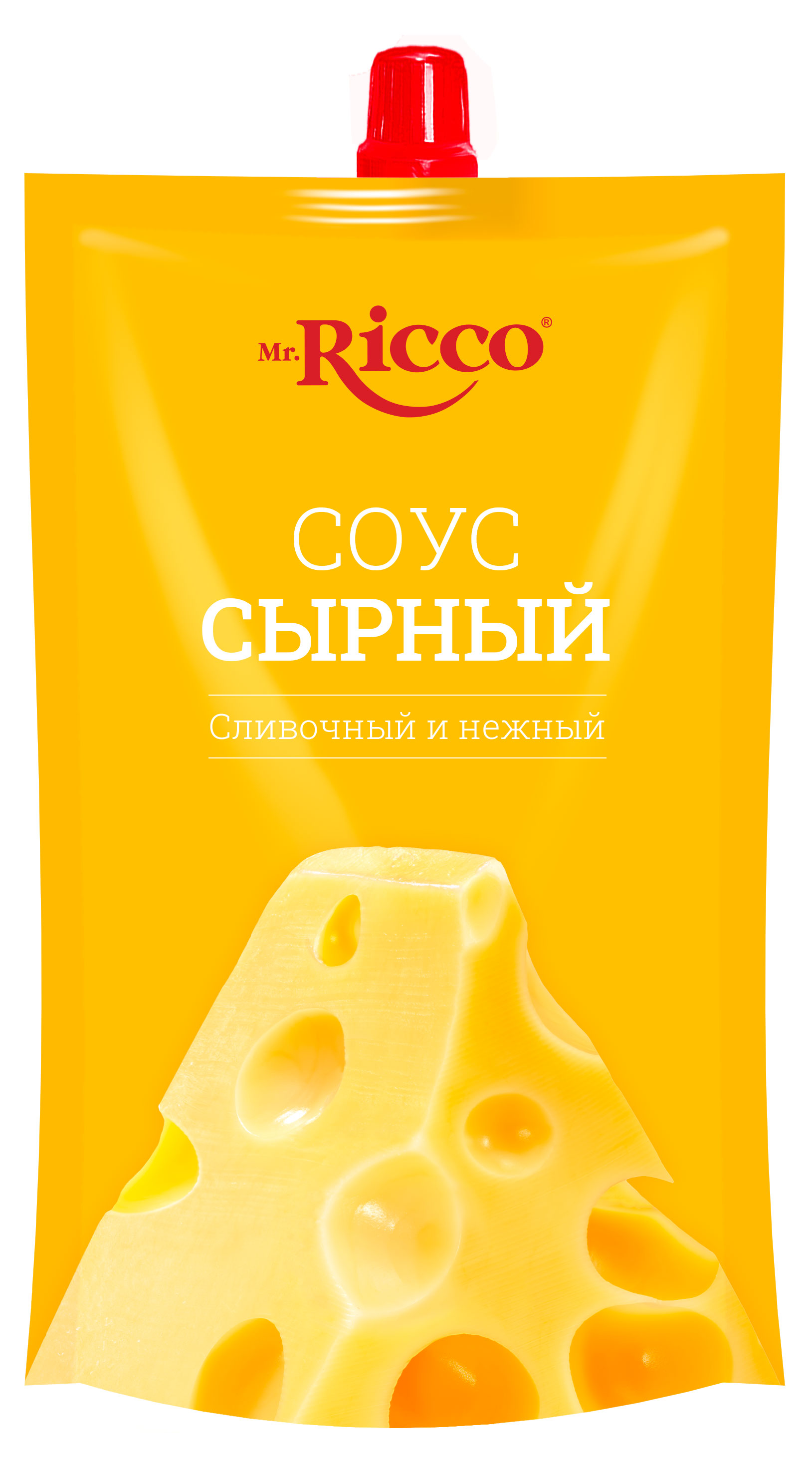 Соус Mr.Ricco сырный на основе растительных масел 35%, 210 г