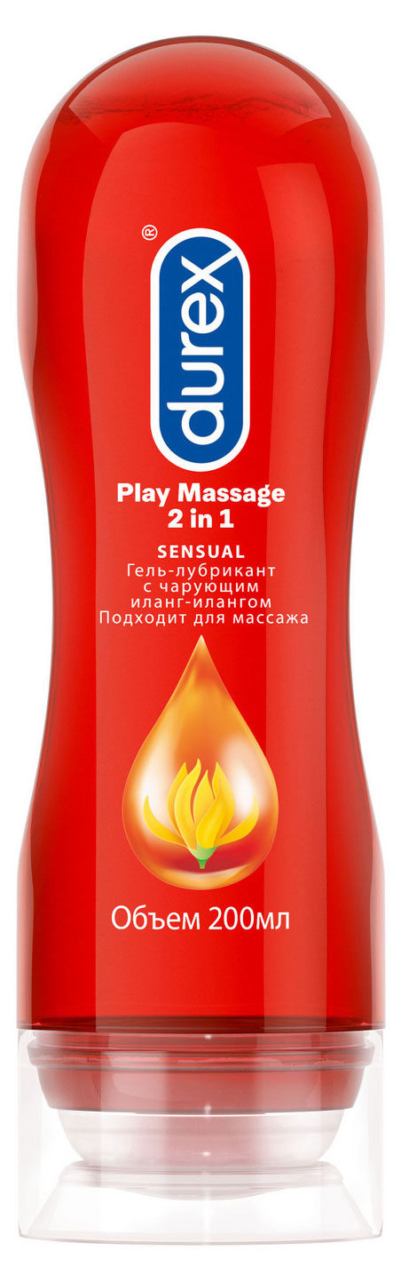 Гель-смазка интимная Durex Play Massage 2in1 Sensual Иланг-Иланг, 200 мл