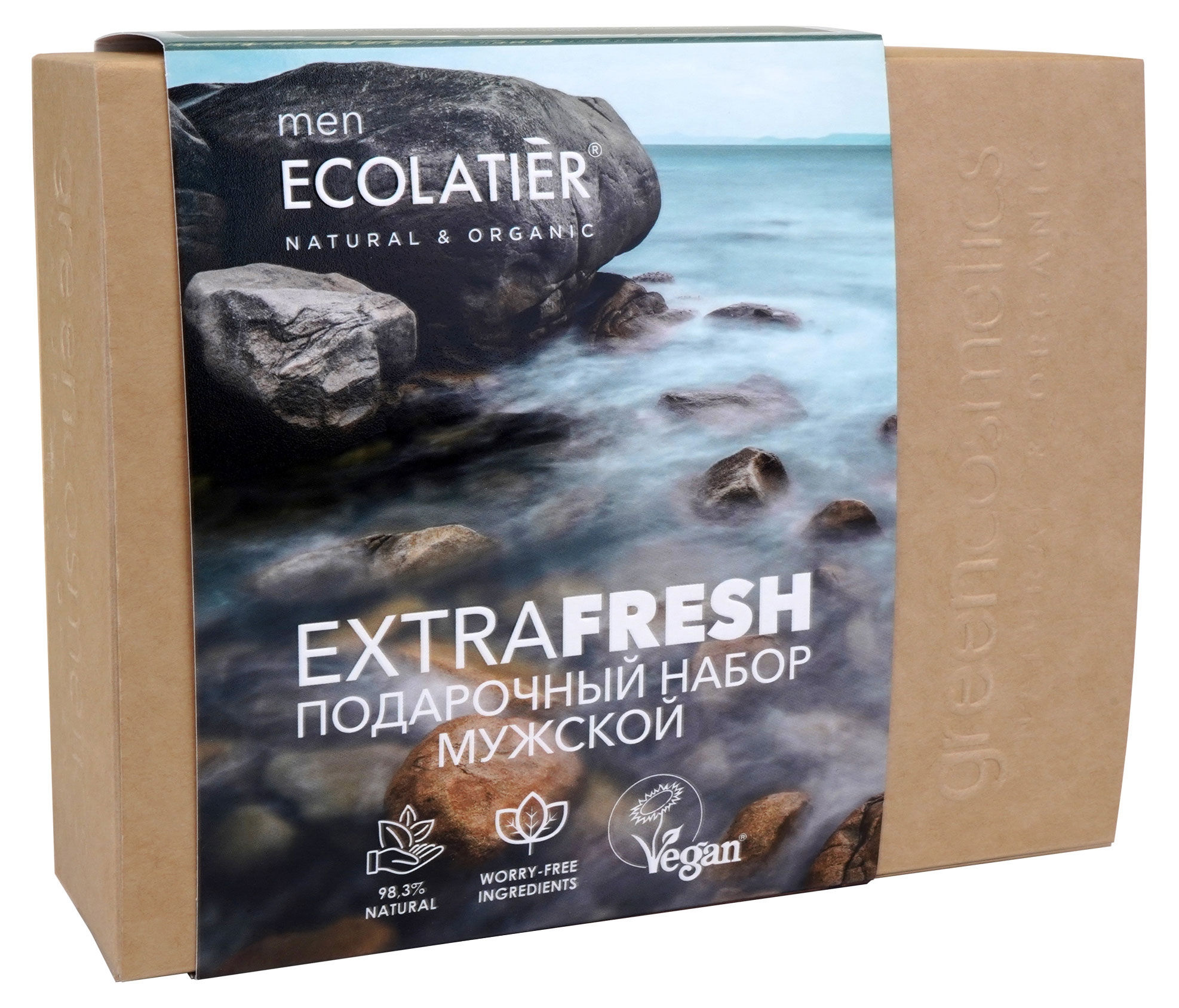 

Подарочный набор для мужчин Ecolatier Extra Fresh for Men Гель для душа + Шампунь