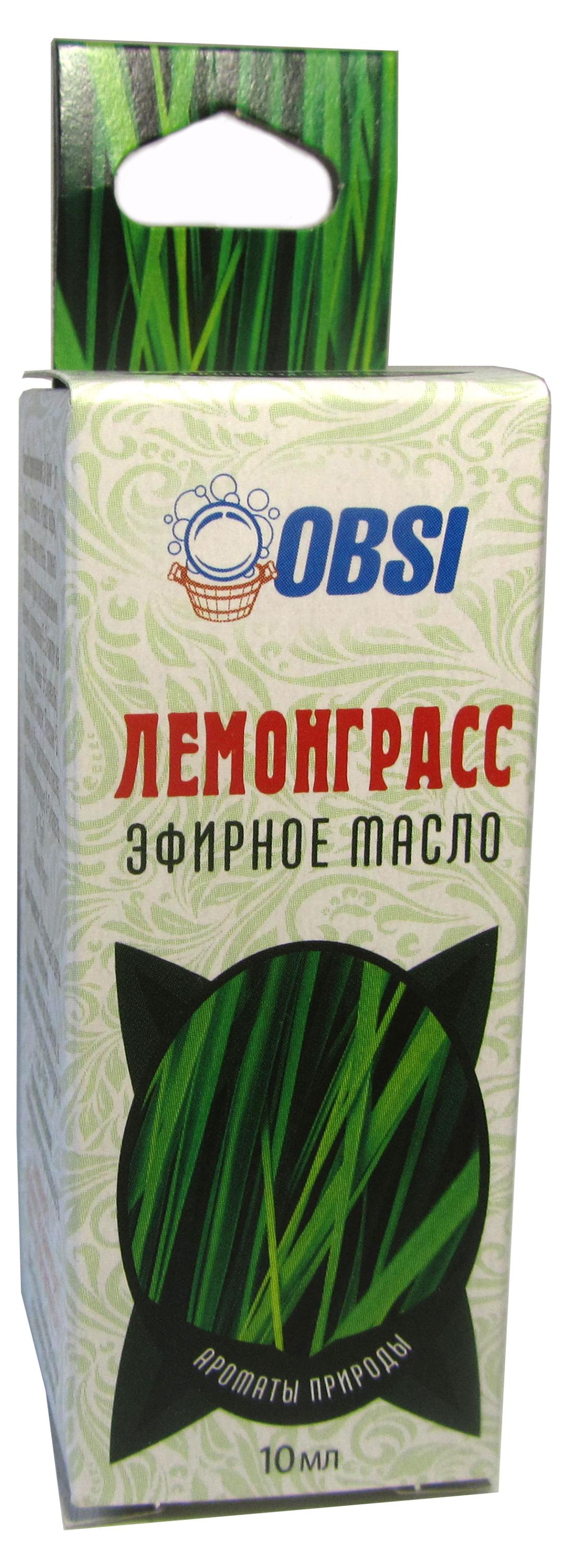 Эфирное масло OBSI Лемонграсс, 10 мл