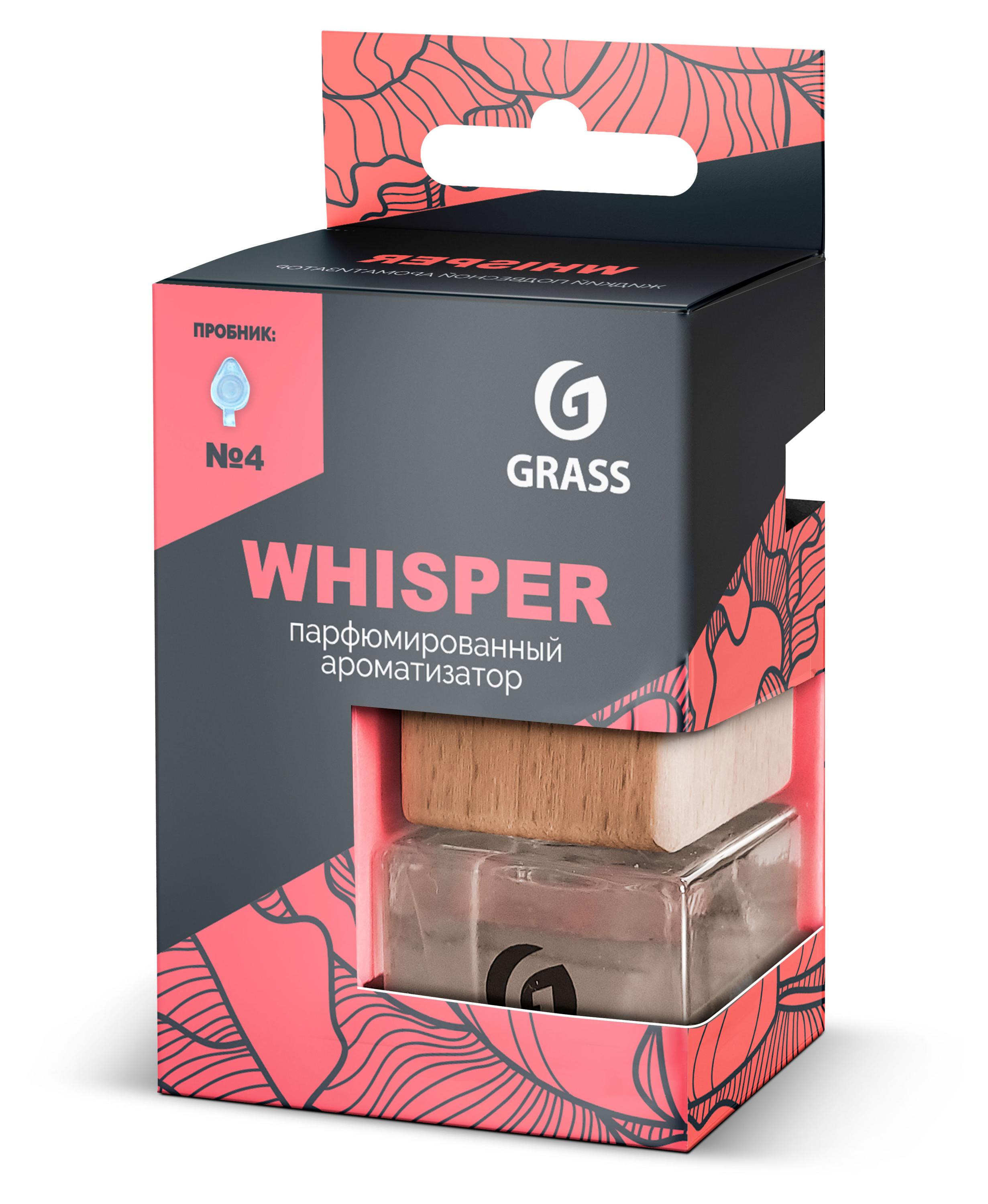 

Ароматизатор Grass жидкий подвесной Whisher