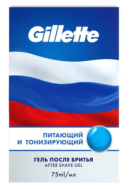 Гель после бритья Gillette гель Питающий и тонизирующий, 75 мл