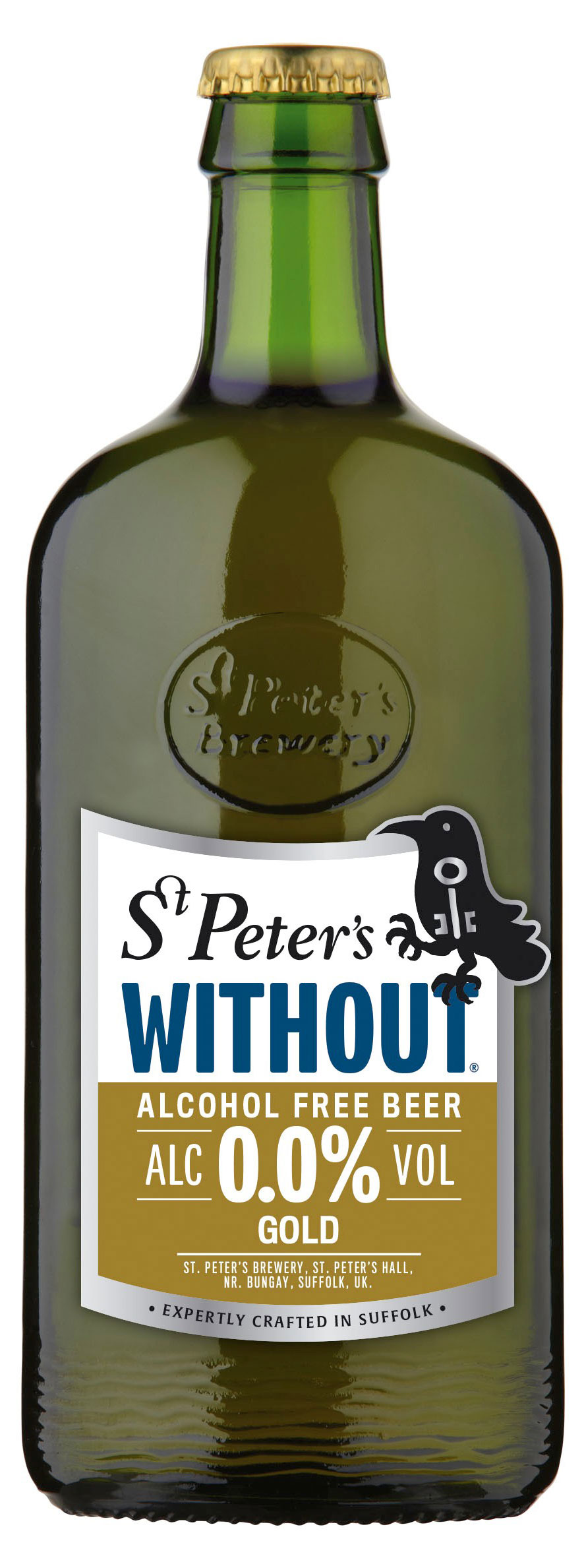 Пиво безалкогольное St.Peter's Without Gold Alcohol Free светлое фильтрованное 0,05%, 500 мл