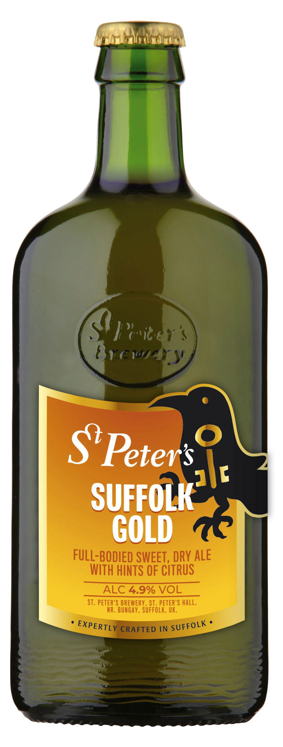 St. Peter's | Пиво St. Peter's Suffolk Gold Gluten free светлое фильтрованное 4,9%, 500 мл