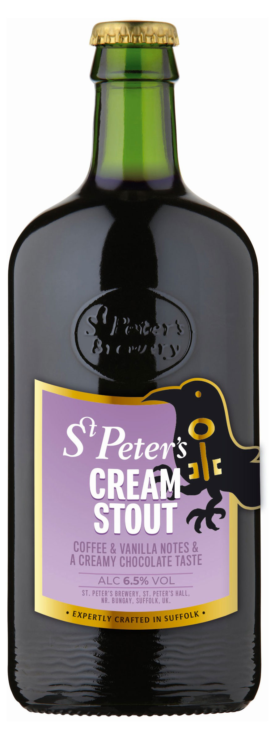 Пиво St. Peter's Cream Stout темное фильтрованное 6,5%, 500 мл