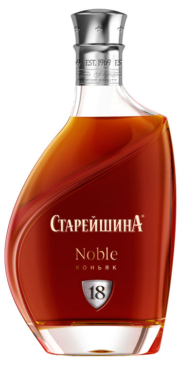 Коньяк «Старейшина» Noble 18 лет Россия, 0,5 л