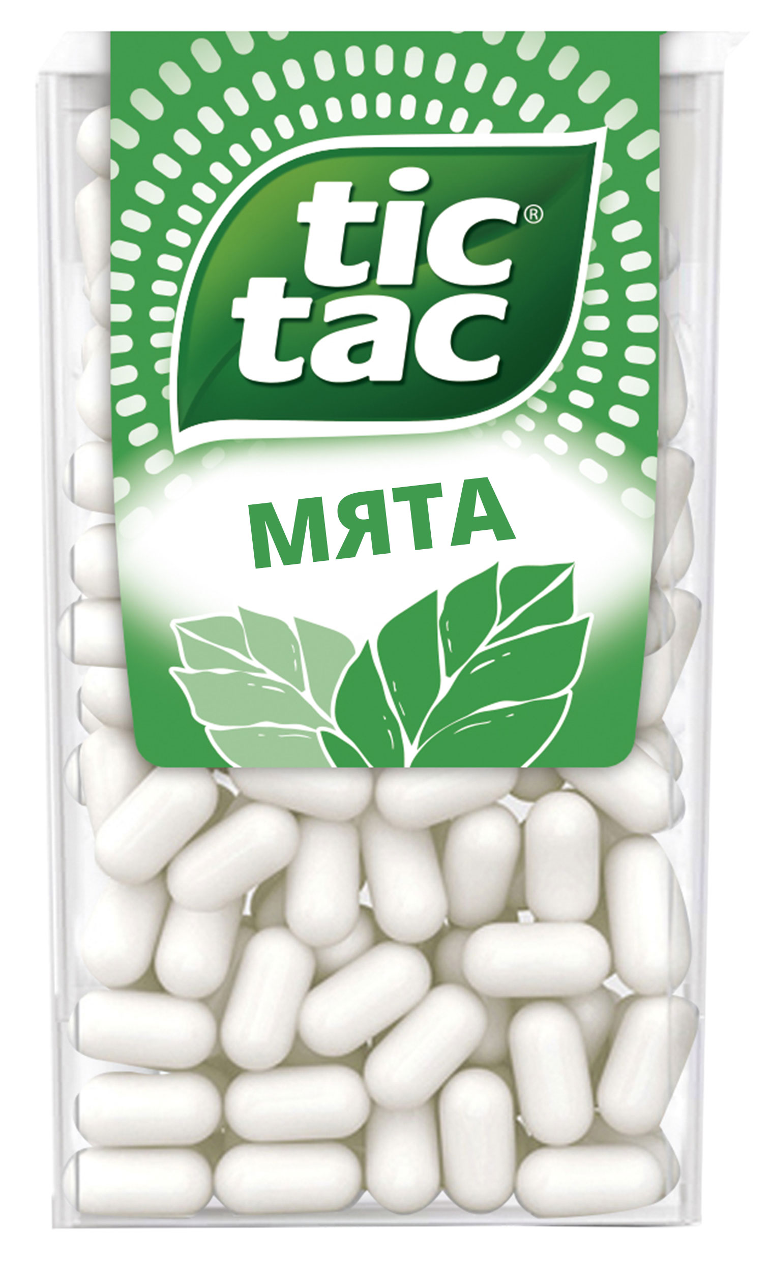 Tic Tac | Драже Tic Tac со вкусом мяты, 49 г