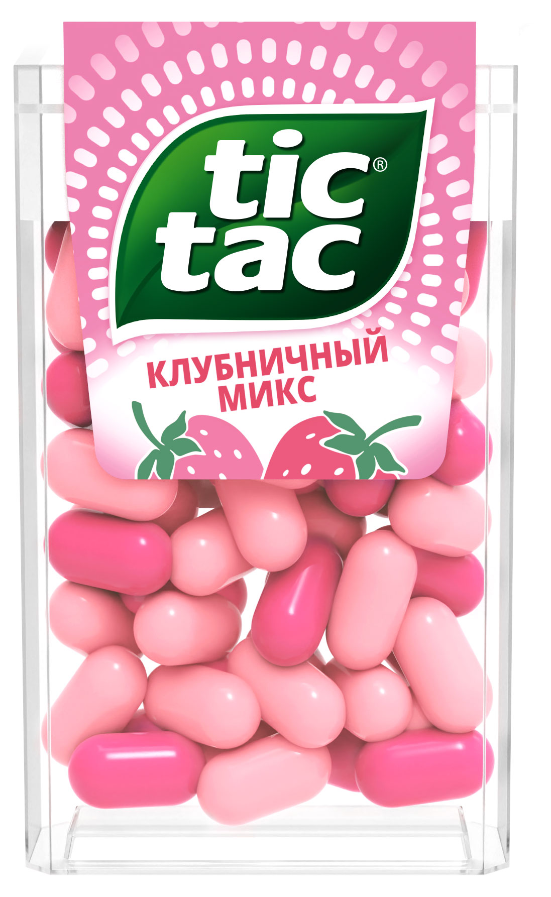 Драже Tic Tac со вкусом клубники, 16 г