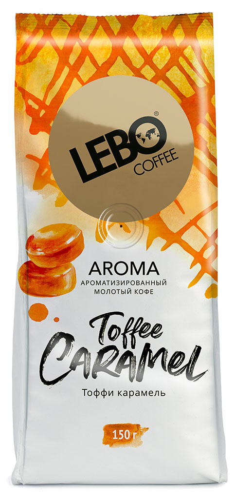 Кофе молотый Lebo Aroma Toffee, 150 г