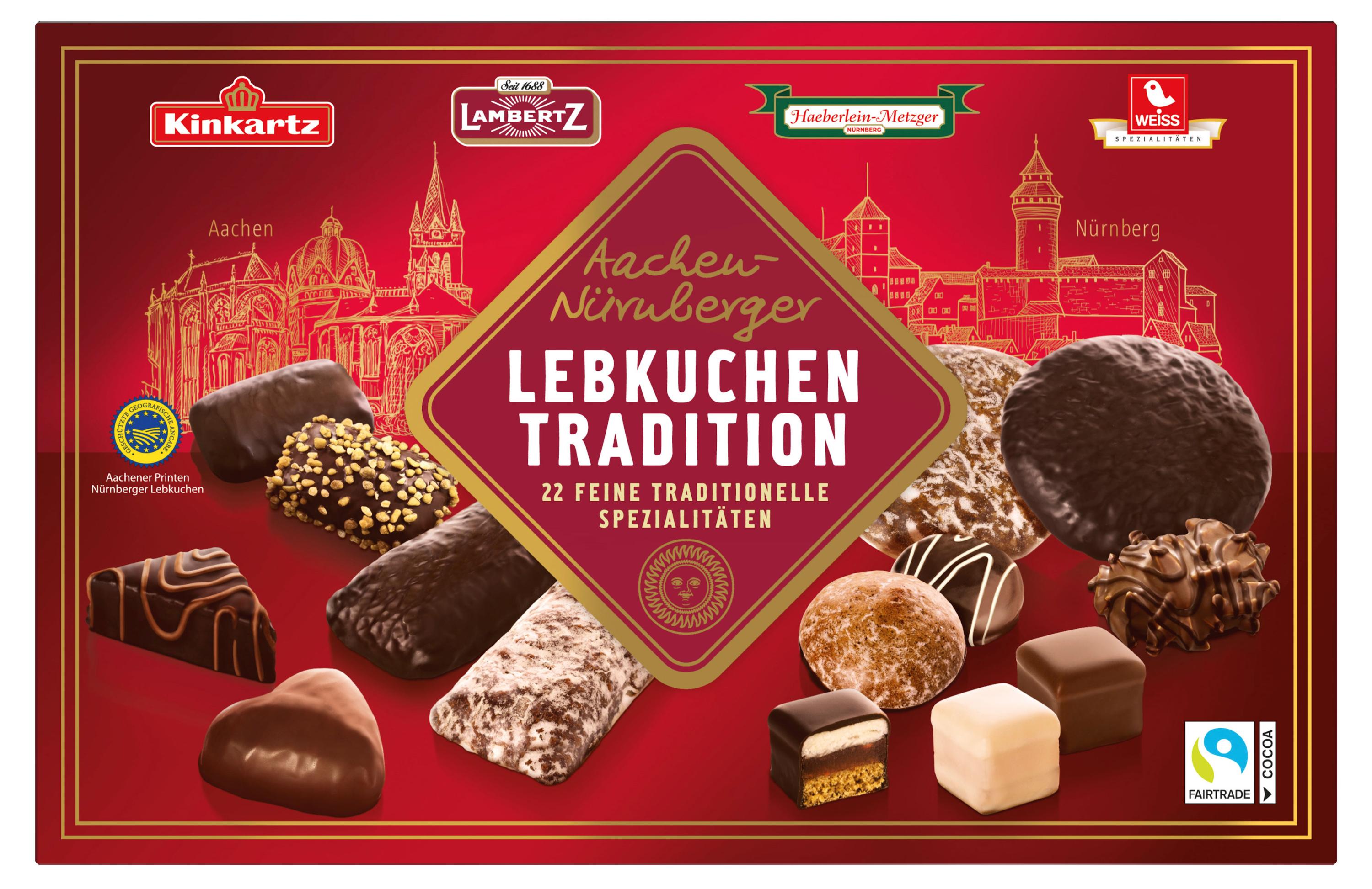 Пряники Lambertz Lebkuchen Tradition, 500 г