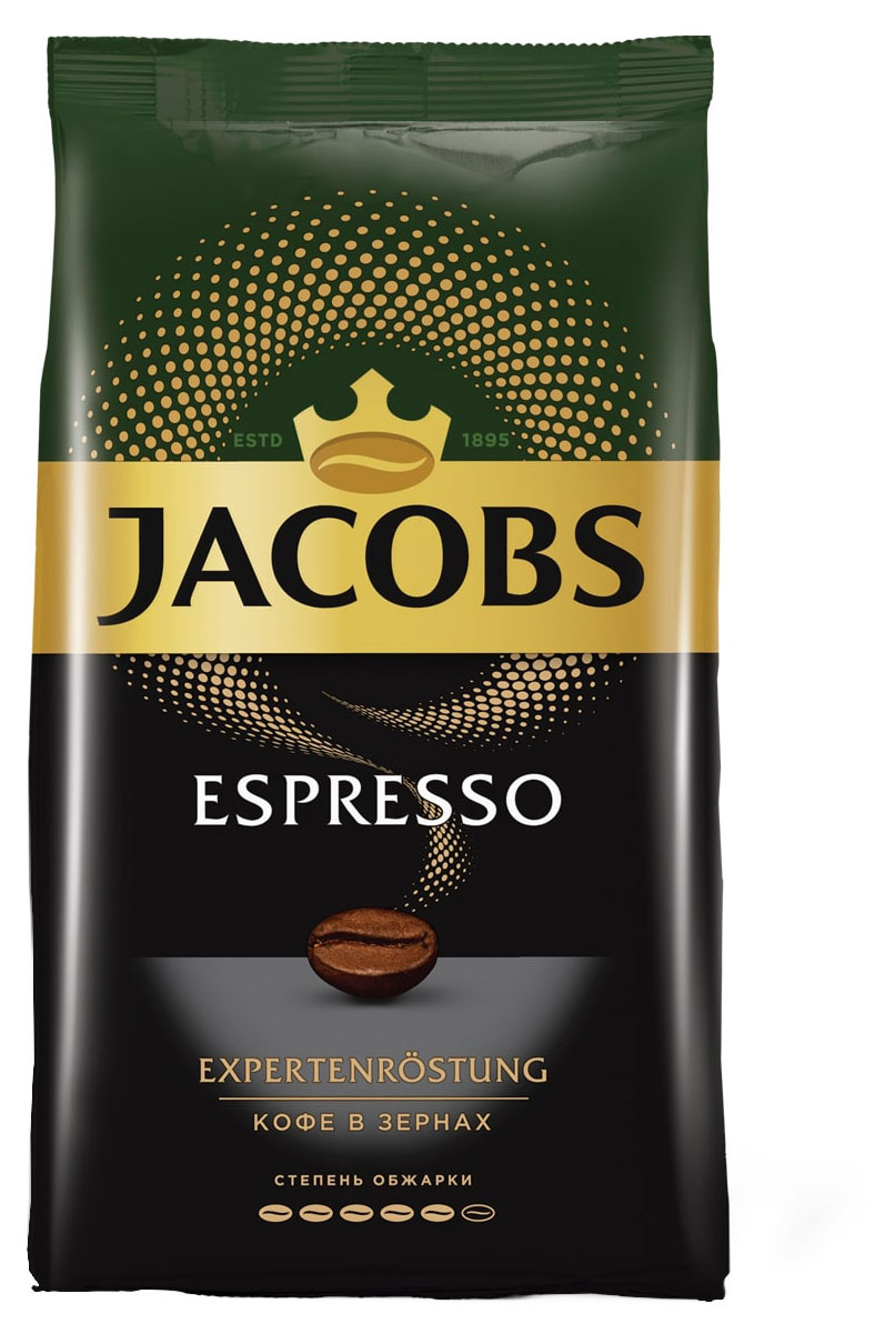 Кофе в зернах Jacobs Espresso, 1 кг