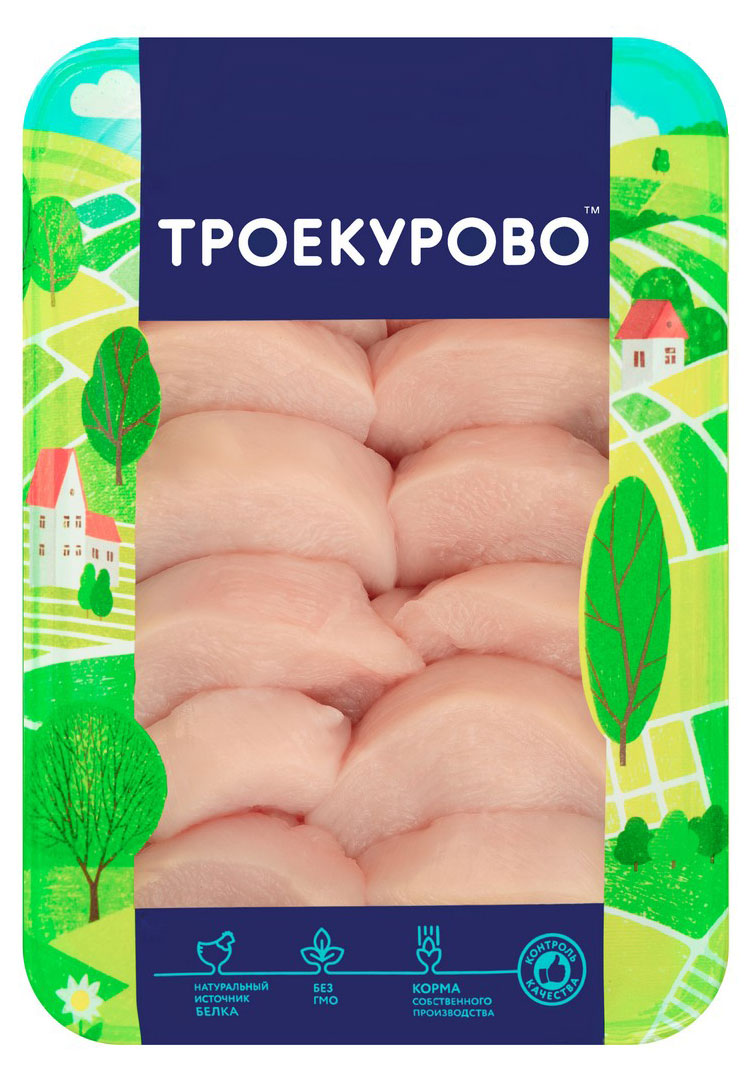 Купить Медальоны из филе грудки «Троекурово» охлажденные, 450 г (12726) в  интернет-магазине АШАН в Москве и России