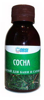 Настой  для бани и сауны OBSI Сосна, 100 мл