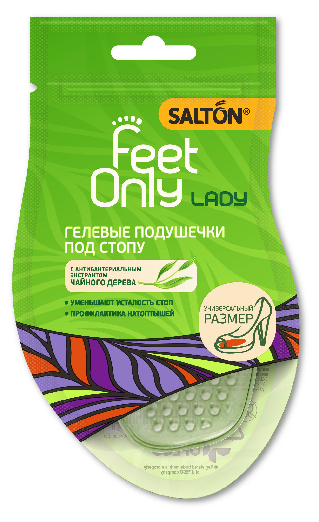 

Подушечки гелевые Salton FeetOnly Lady под стопу