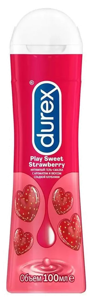 Гель-смазка Durex Play Sweet strawberry, 100 мл