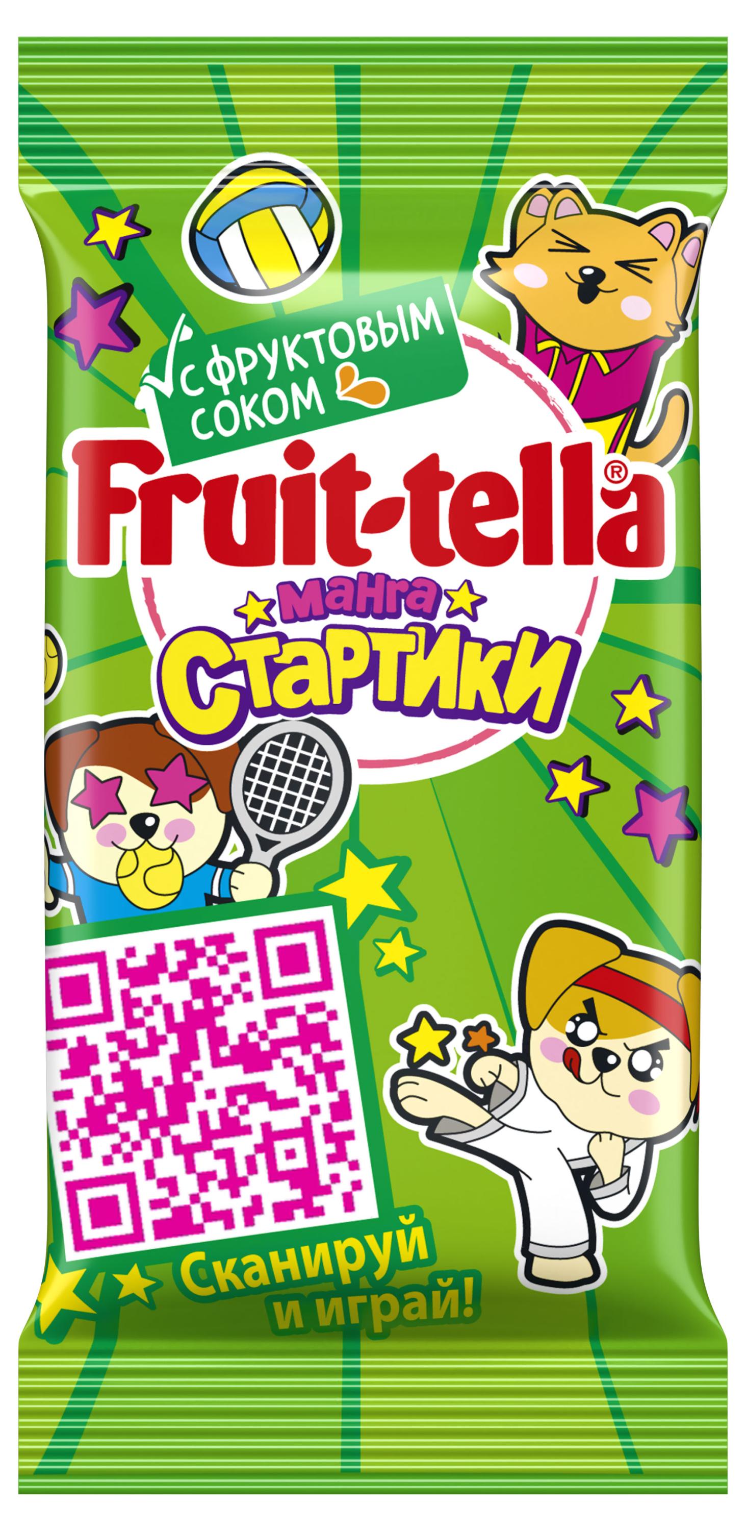 Мармелад жевательный Fruittella Манга Стартики, 10 г