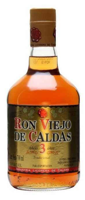 Ром Viejo de Caldas 3 Years Колумбия, 0,7 л