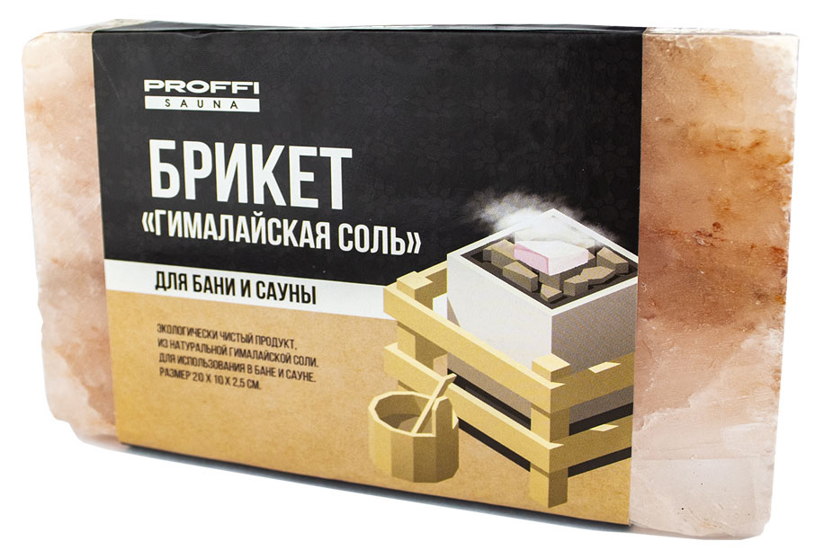 PROFFI Sauna | Соль гималайская для бани и сауны PROFFI Sauna, 1,2 кг