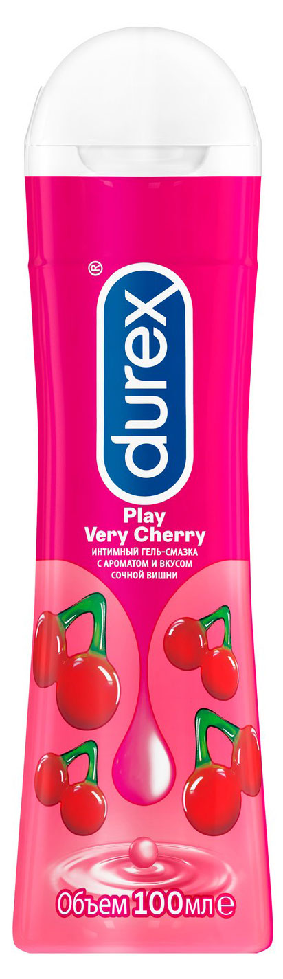 Гель-смазка Durex Play Cherry Very, 100 мл