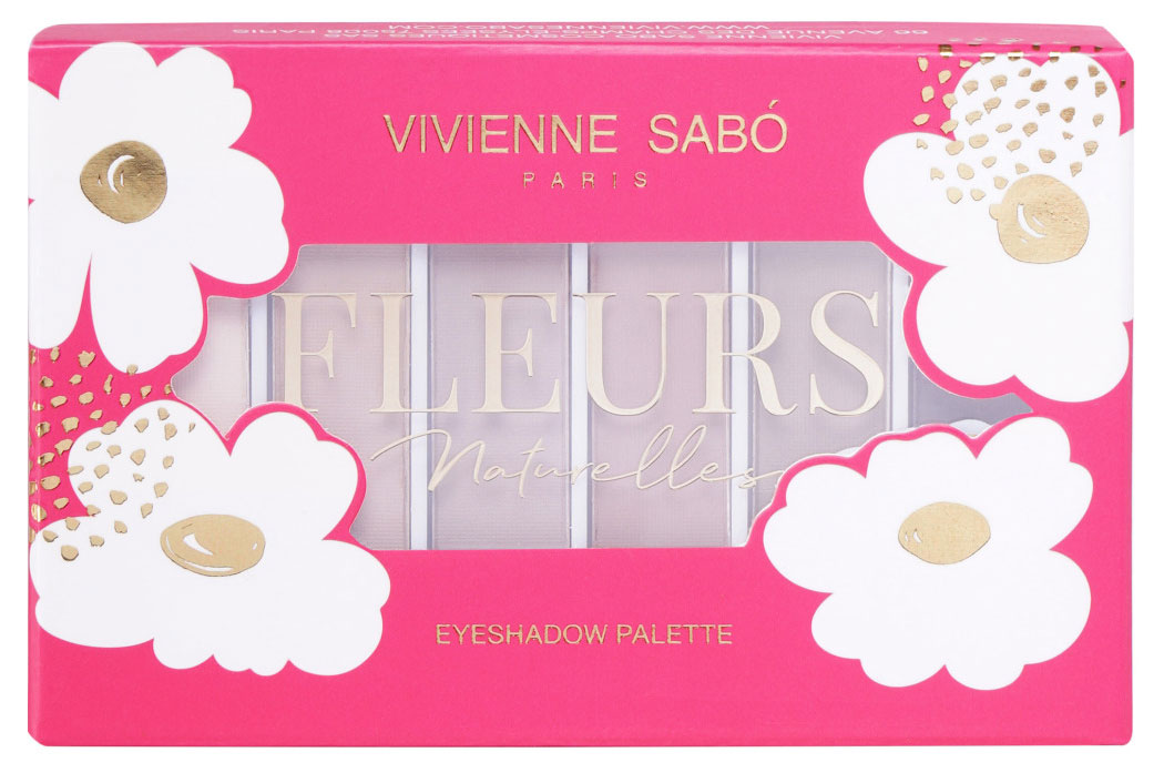 Палетка теней для век Vivienne Sabo Fleurs naturelles тон 01