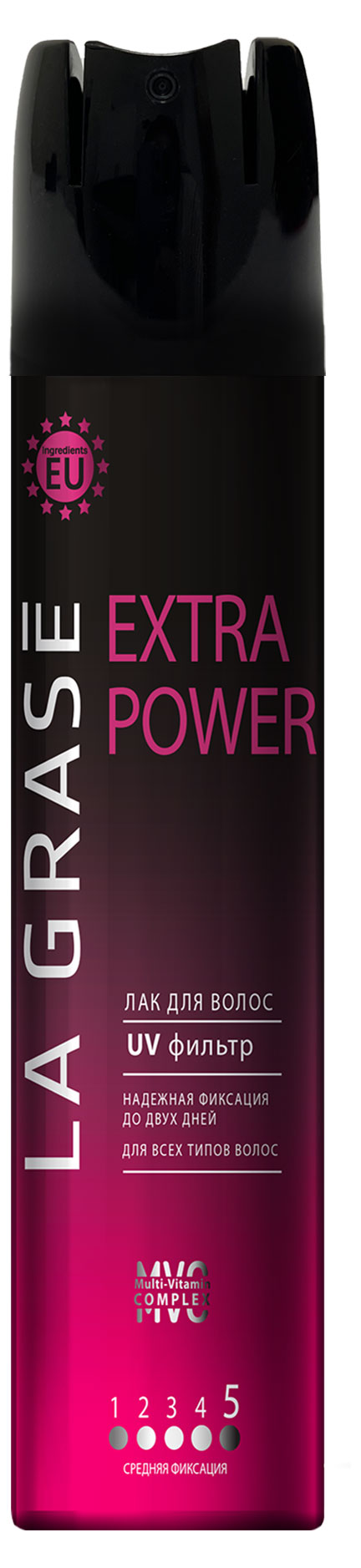 Лак для волос La Grase Extra Power, 250 мл