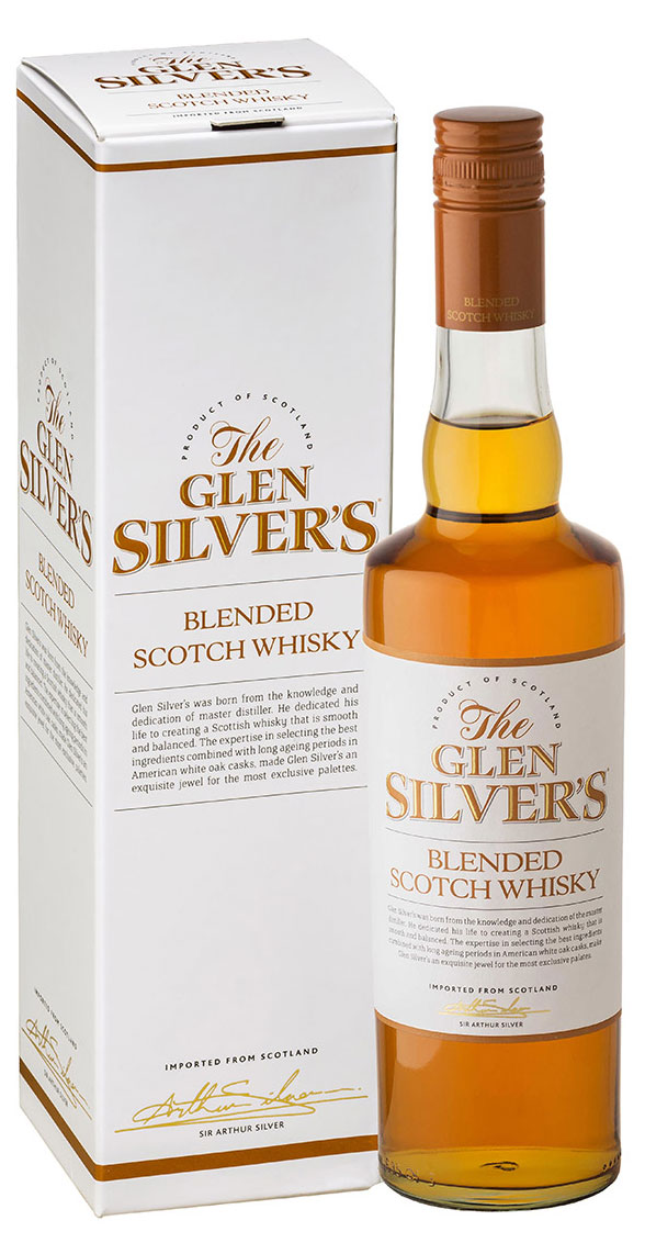 Виски Glen Silver's Blenden Scotch Whisky Испания, 0,7 л