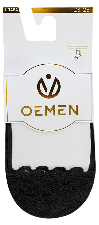 OEMEN | Следки женские OEMEN капроновые черные, р 23-25