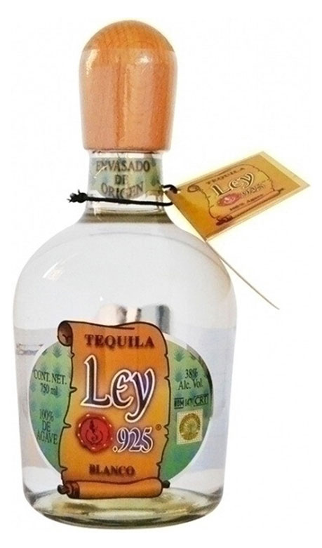 Текила Ley.925 Blanco Мексика, 0,75 л