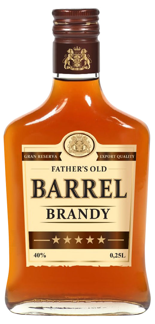 Father's Old Barrel | Бренди Father's Old Barrel Россия, 0,25 л