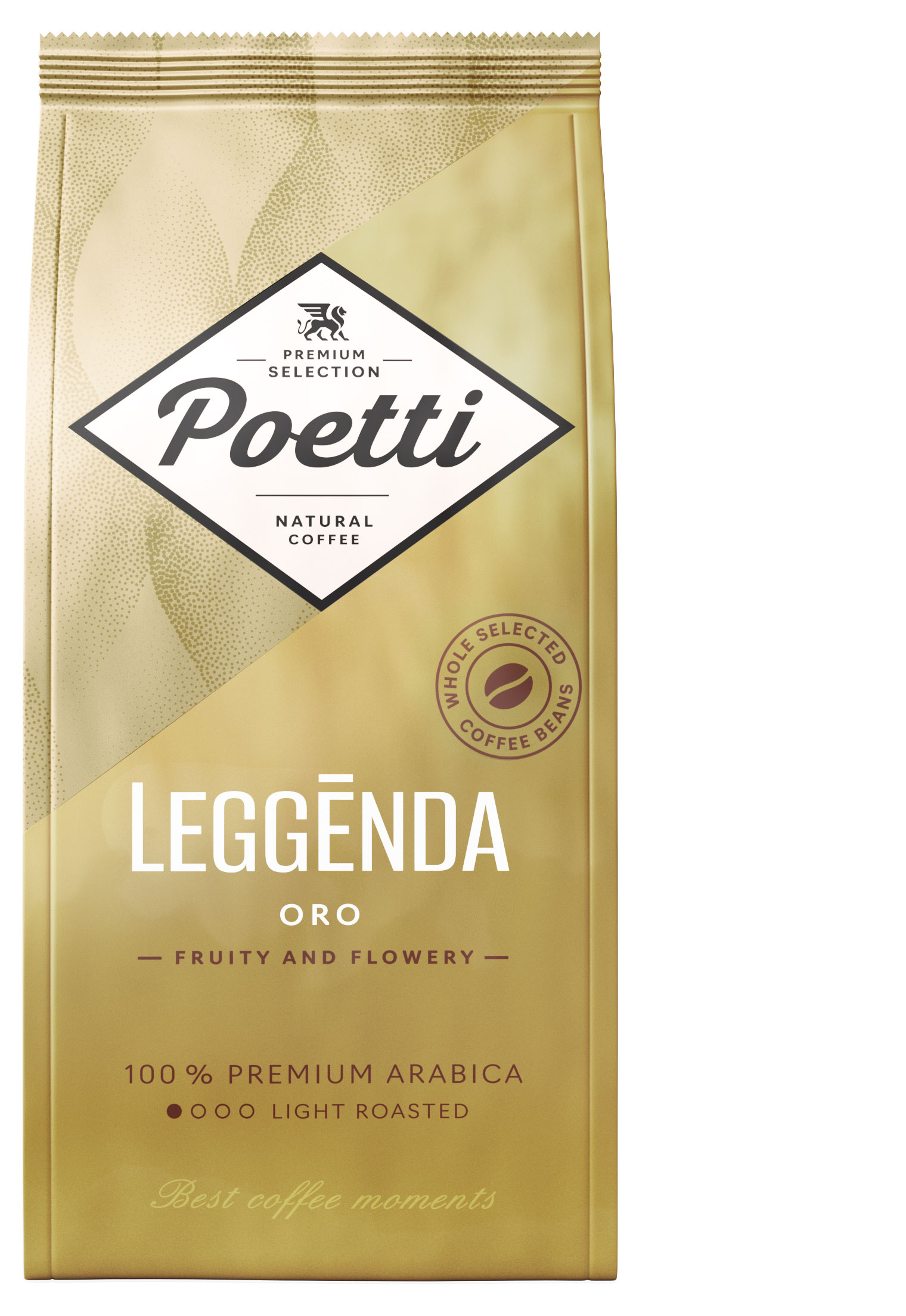 Poetti | Кофе в зернах Poetti Leggenda Oro, 250 г