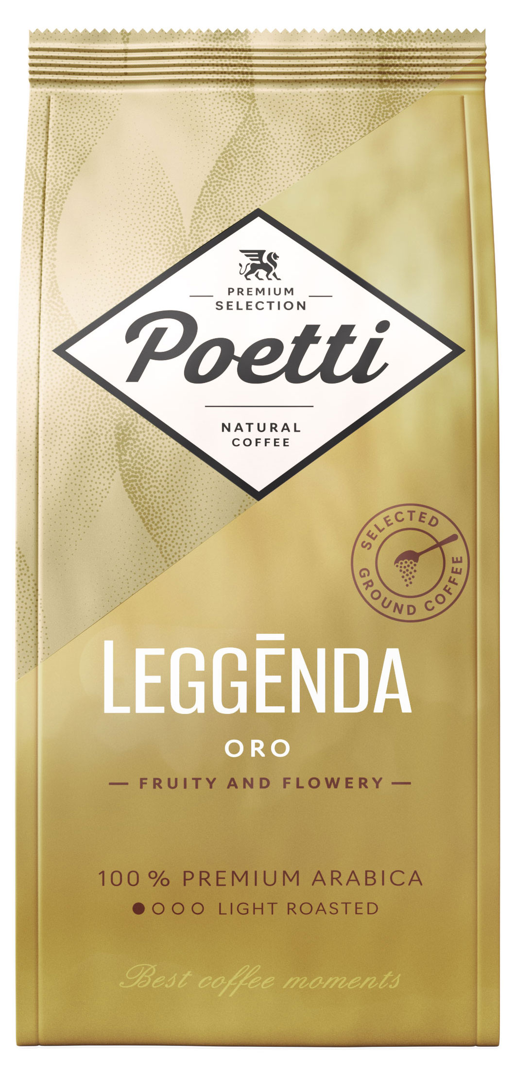 Poetti | Кофе молотый Poetti Leggenda Oro, 250 г